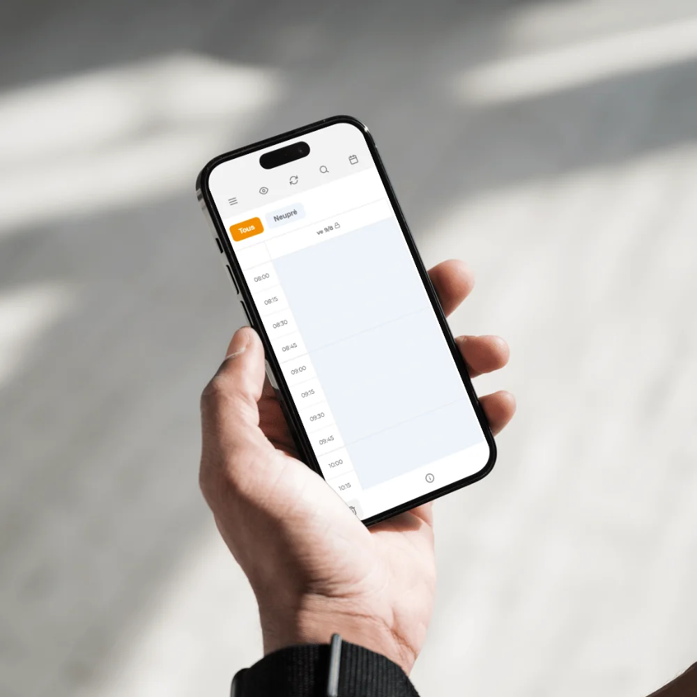Agenda médicale en ligne sur smartphone - CCM-Online